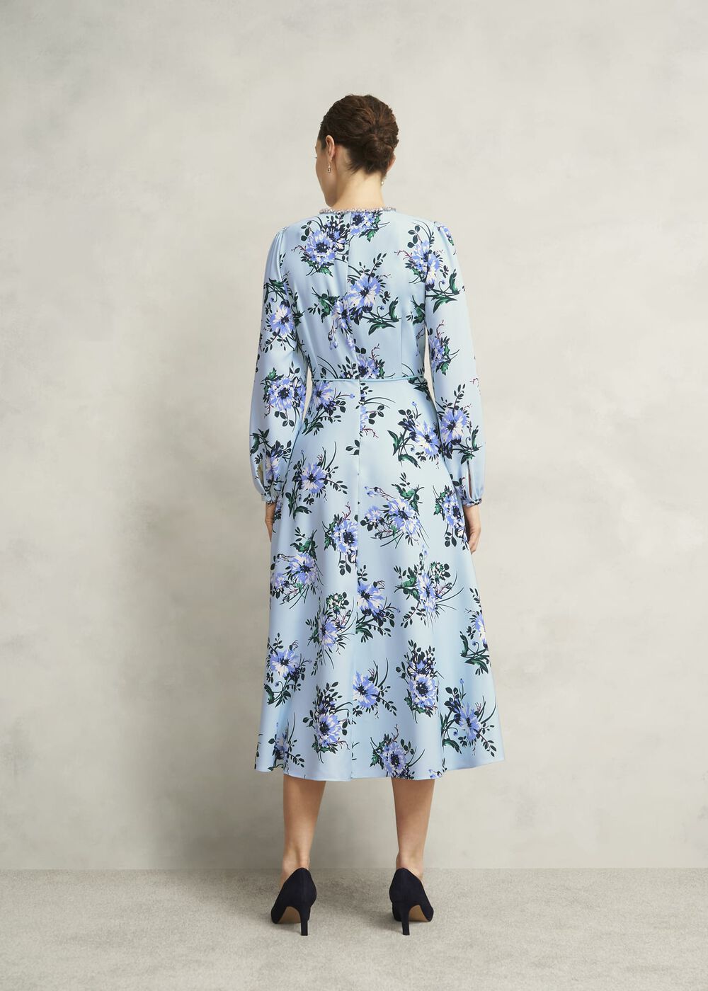 Primus-Embellished Floral Dress