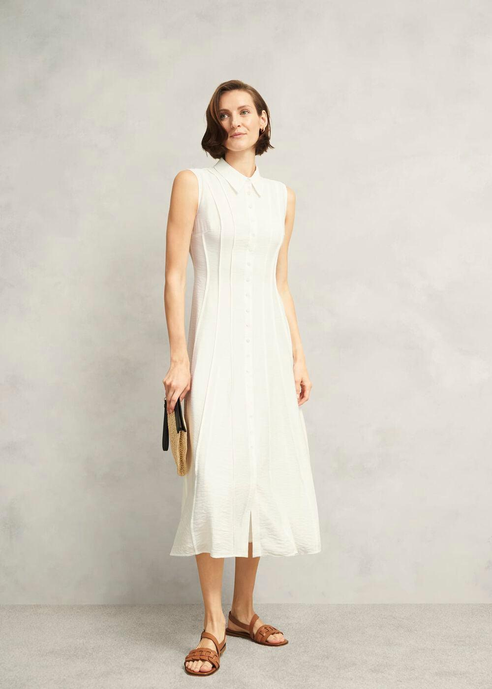 Primus-Seam Detail Shirt Dress