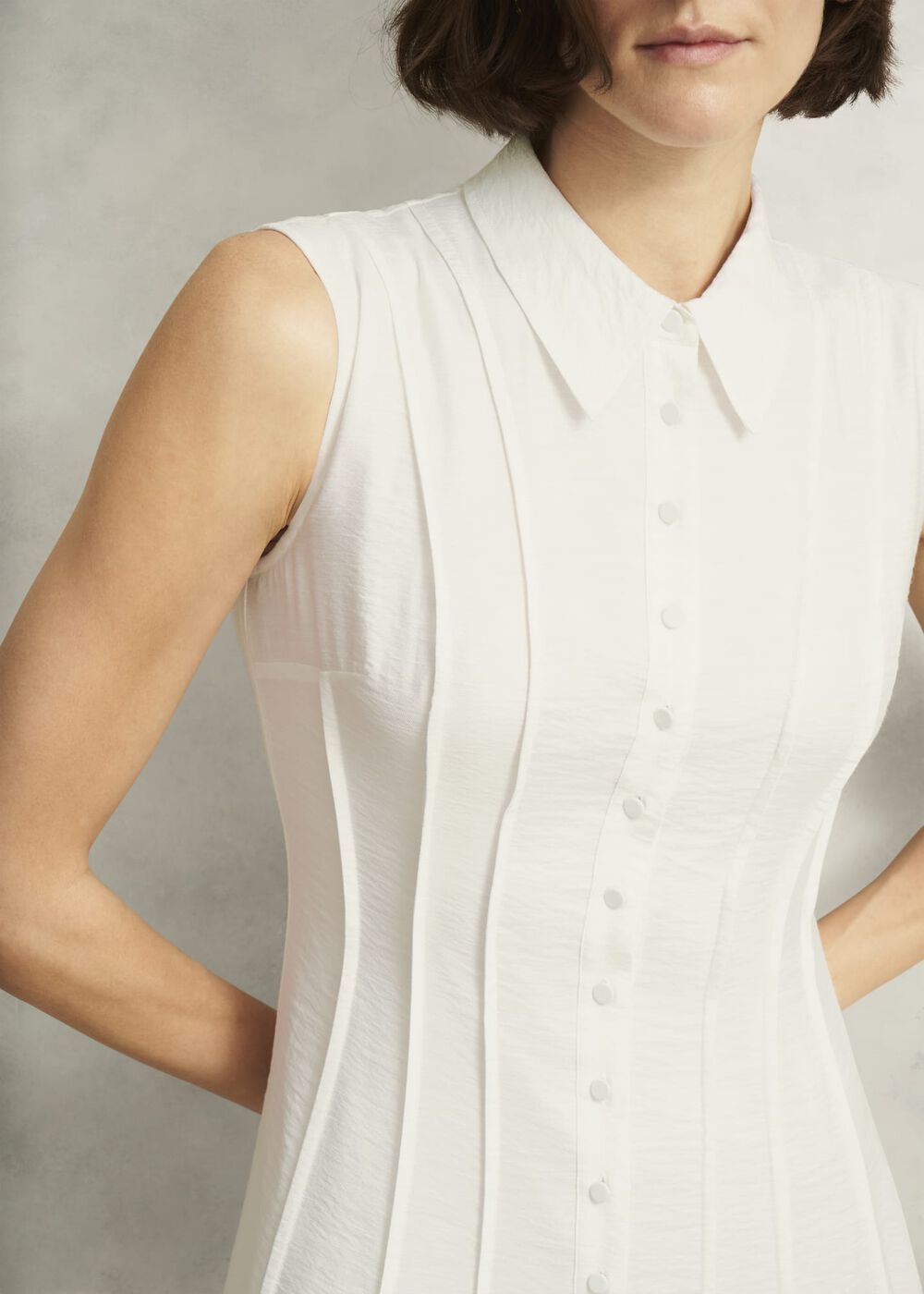 Primus-Seam Detail Shirt Dress