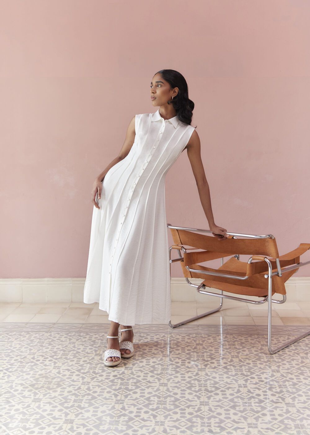 Primus-Seam Detail Shirt Dress